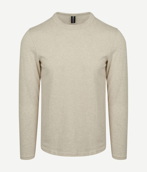 Profuomo longsleeve t-shirt ecru | Regular-fit