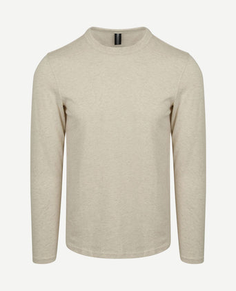 Longsleeve t-shirt ecru