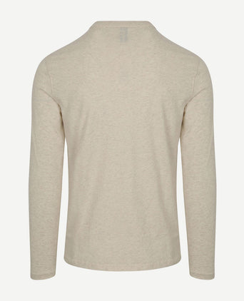 Profuomo longsleeve t-shirt ecru | Regular-fit