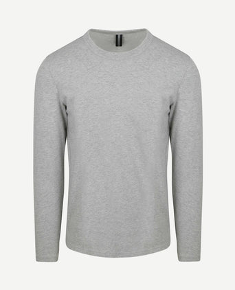 Longsleeve t-shirt grijs
