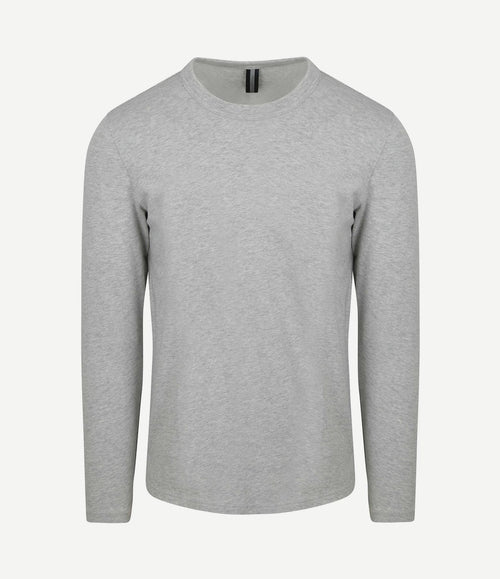 Longsleeve t-shirt grijs