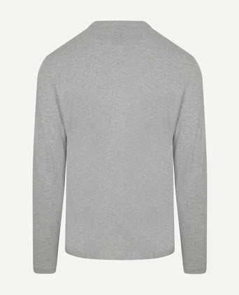 Profuomo longsleeve t-shirt grijs | Regular-fit
