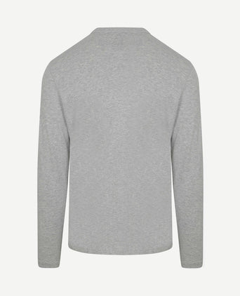 Longsleeve t-shirt grijs