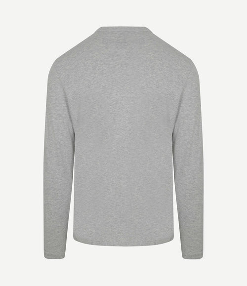 Longsleeve t-shirt grijs