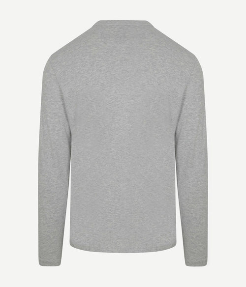 Profuomo longsleeve t-shirt grijs | Regular-fit