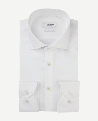 Profuomo originale overhemd rf wit | Regular-fit