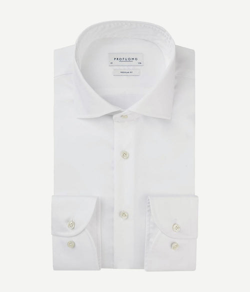 Profuomo originale overhemd rf wit | Regular-fit