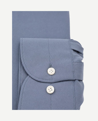 Japanese knitted overhemd indigo
