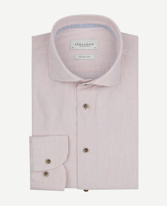 Overhemd linnen roze