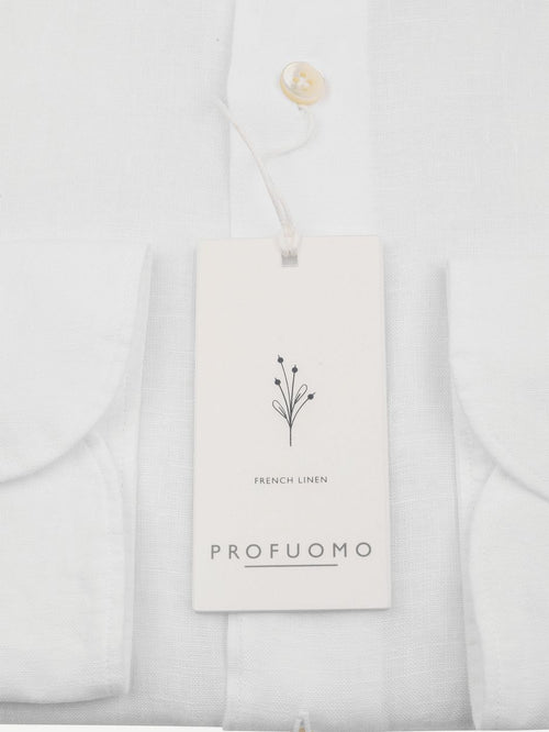 Overhemd linnen wit