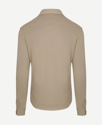 Overshirt western beige