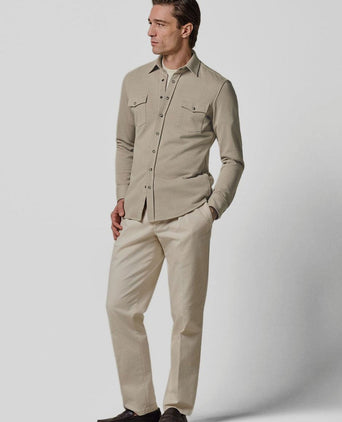 Overshirt western beige
