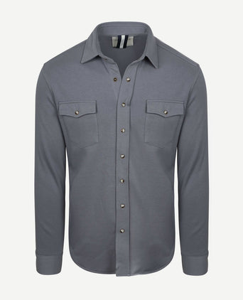 Overshirt western blauw