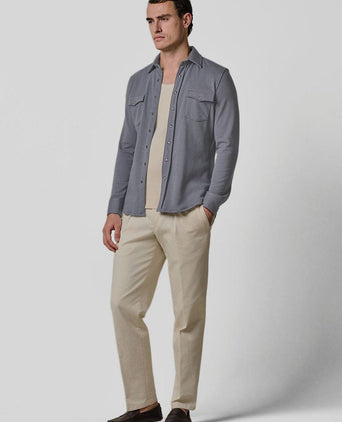 Overshirt western blauw