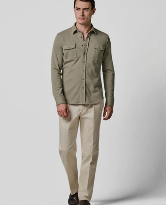 Overshirt western groen