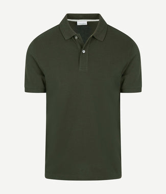 Piqué poloshirt army Piqué poloshirt army