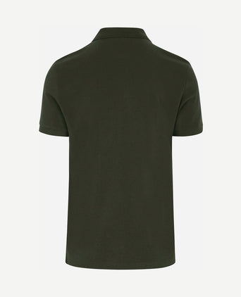 Piqué poloshirt army