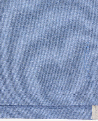 Profuomo piqué poloshirt blauw