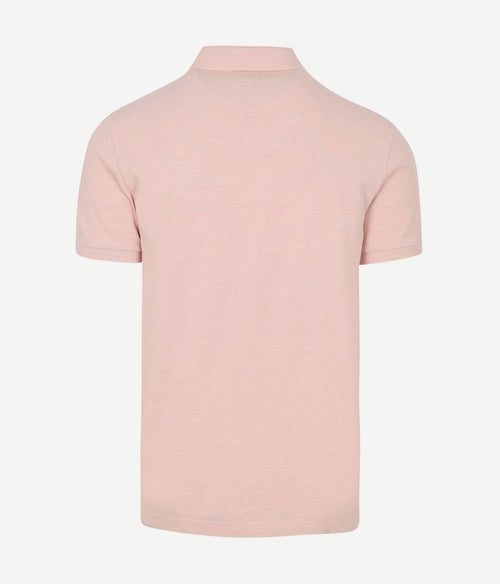 Profuomo piqué poloshirt lichtroze
