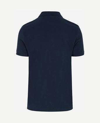 Piqué poloshirt donkerblauw