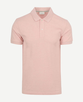 Piqué poloshirt roze