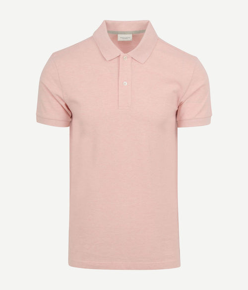 Profuomo piqué poloshirt roze