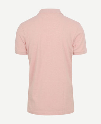 Profuomo piqué poloshirt roze