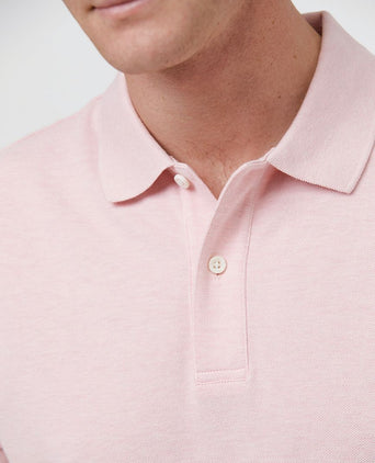 Profuomo piqué poloshirt roze