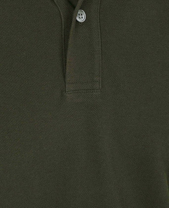 Piqué poloshirt army