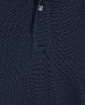 Piqué poloshirt donkerblauw