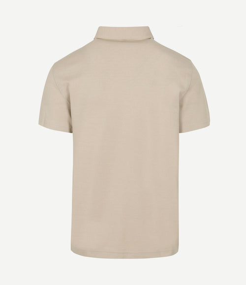 Poloshirt luxury knitted beige