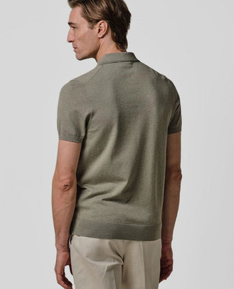 Poloshirt luxury basic groen