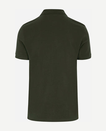 Piqué poloshirt army