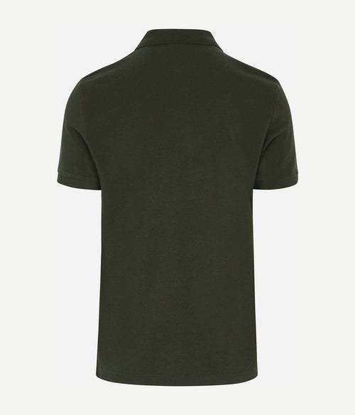 Piqué poloshirt army