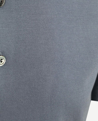 Poloshirt luxury basic blauw