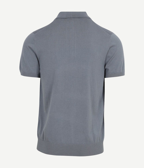 Poloshirt luxury basic blauw
