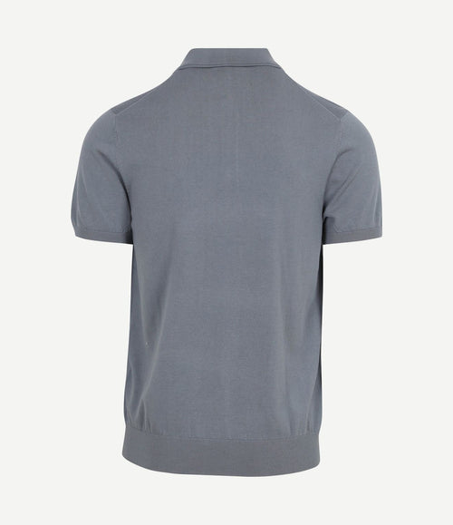 Poloshirt luxury basic blauw
