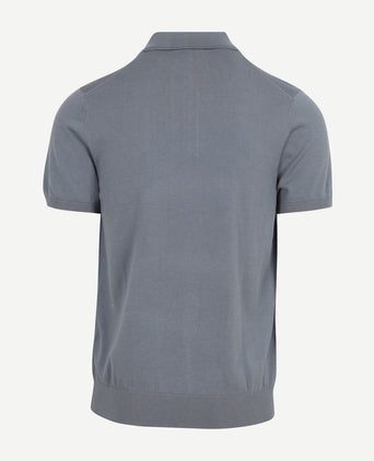 Poloshirt luxury basic blauw