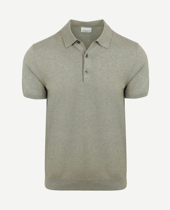 Poloshirt luxury basic groen