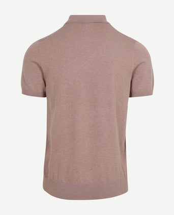 Poloshirt luxury basic roze