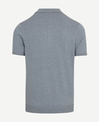 Profuomo poloshirt luxury knitted blauw