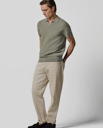 Poloshirt riva luxury structure groen
