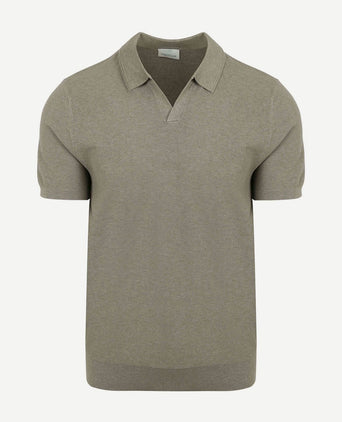 Poloshirt riva luxury structure groen