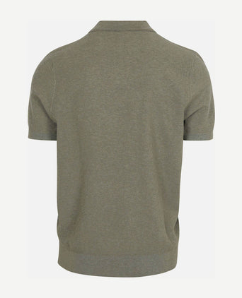 Poloshirt riva luxury structure groen