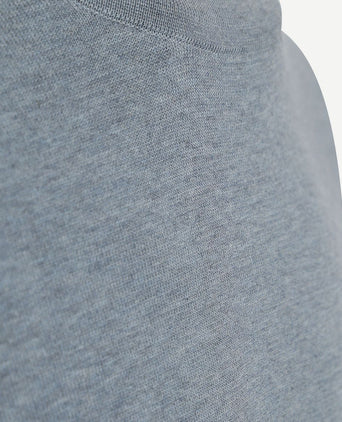 Pullover crewneck basic blauw