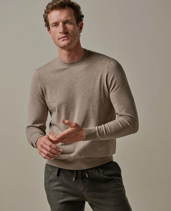 Profuomo pullover luxury beige