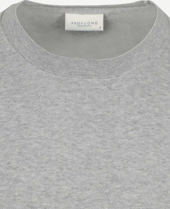 Profuomo pullover luxury grijs
