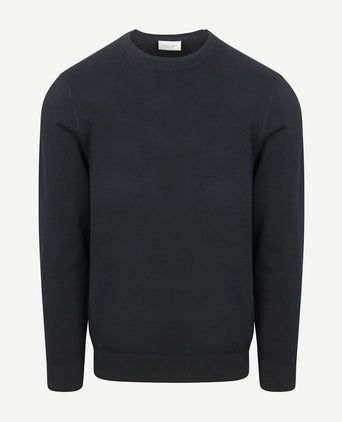 Profuomo pullover luxury donkerblauw