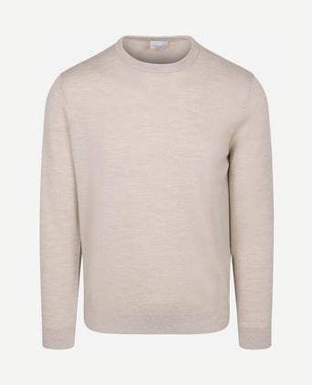Pullover merinowol beige