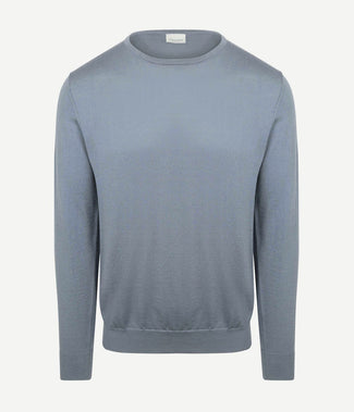 Pullover merinowol blauw Pullover merinowol blauw
